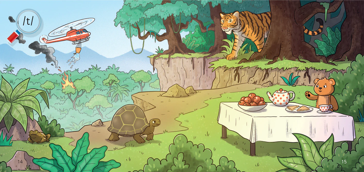Big Cat Phonics for Little Wandle Letters and Sounds Revised - Tip!: Phase 2 Set 2 Blending practice - Image 3