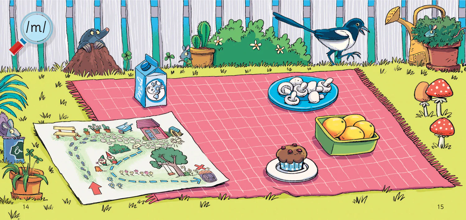 Big Cat Phonics for Little Wandle Letters and Sounds Revised - A map!: Phase 2 Set 2 Blending practice - Image 3