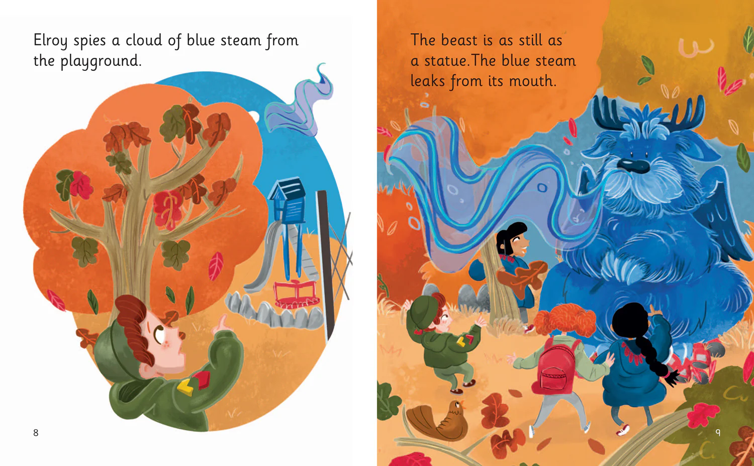 Big Cat Phonics for Little Wandle Letters and Sounds Revised - Tracking the Blue Beast: Phase 5 Set 1 - Image 3