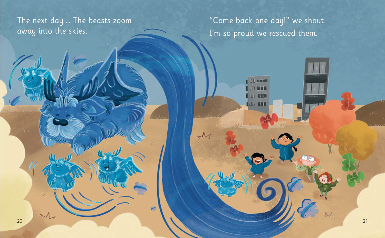 Big Cat Phonics for Little Wandle Letters and Sounds Revised - Tracking the Blue Beast: Phase 5 Set 1 - Image 4