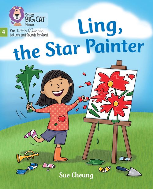 Big Cat Phonics for Little Wandle Letters and Sounds Revised - Ling, the Star Painter: Phase 4 Set 2 Stretch and challenge