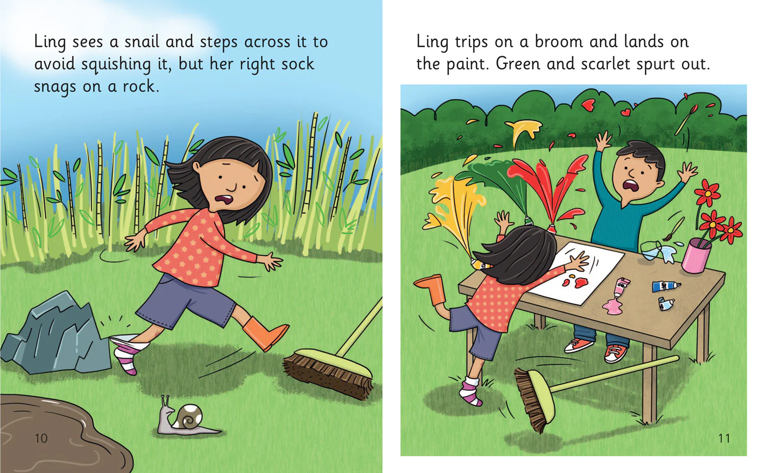 Big Cat Phonics for Little Wandle Letters and Sounds Revised - Ling, the Star Painter: Phase 4 Set 2 Stretch and challenge - Image 4