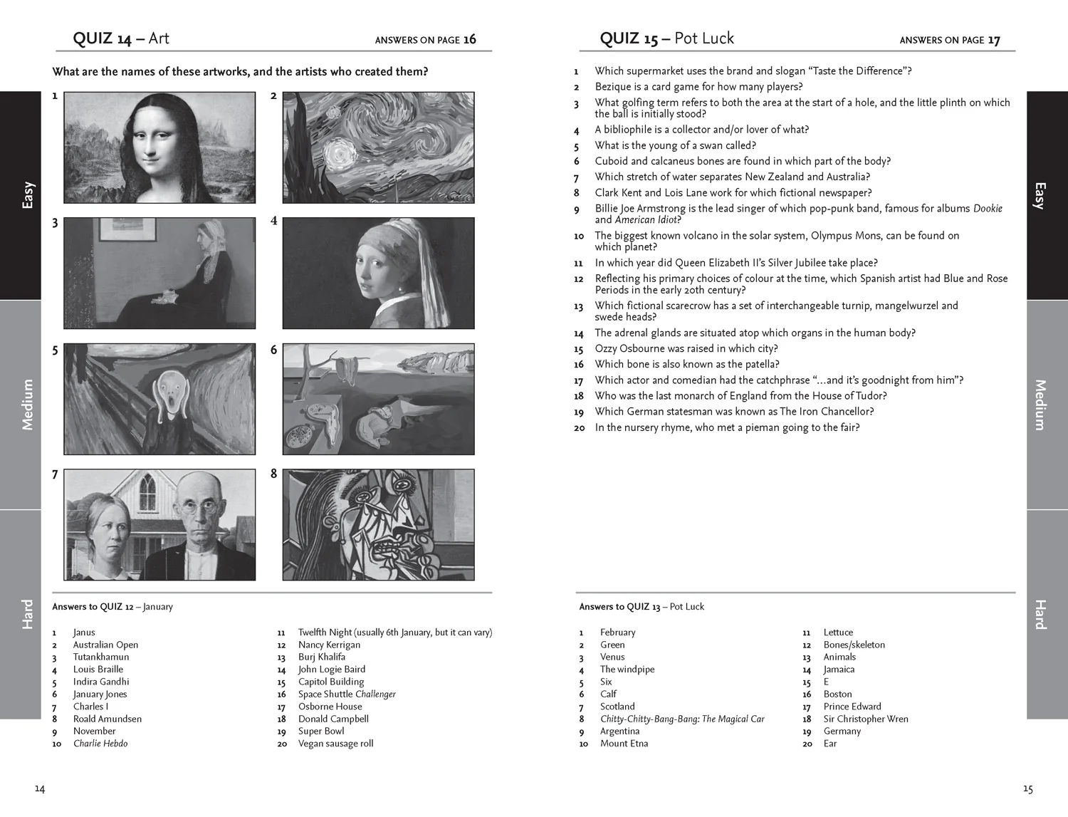 Collins Puzzle Books - Collins Ultimate Quiz Night: 10,000 easy, medium and hard questions with picture rounds - Image 3
