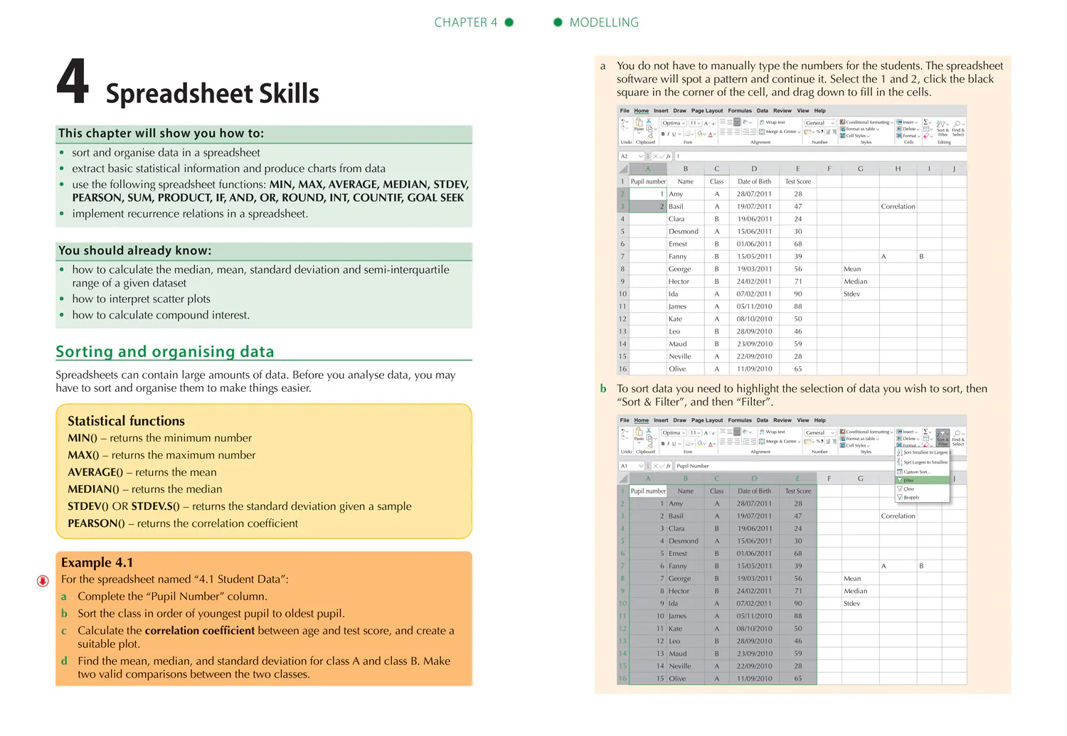 Leckie Student Book - Higher Applications of Maths: Comprehensive textbook for the CfE - Image 3