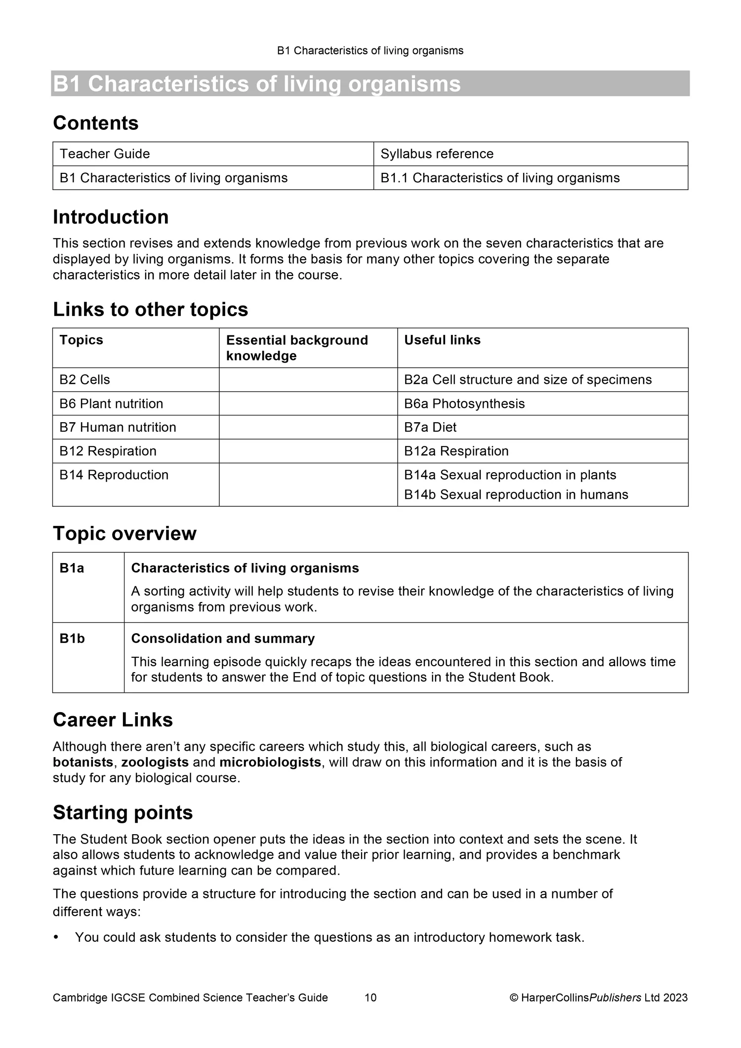 Collins Cambridge IGCSE™ - Cambridge IGCSE™ Combined Science Teacher Guide: (Second edition) - Image 20
