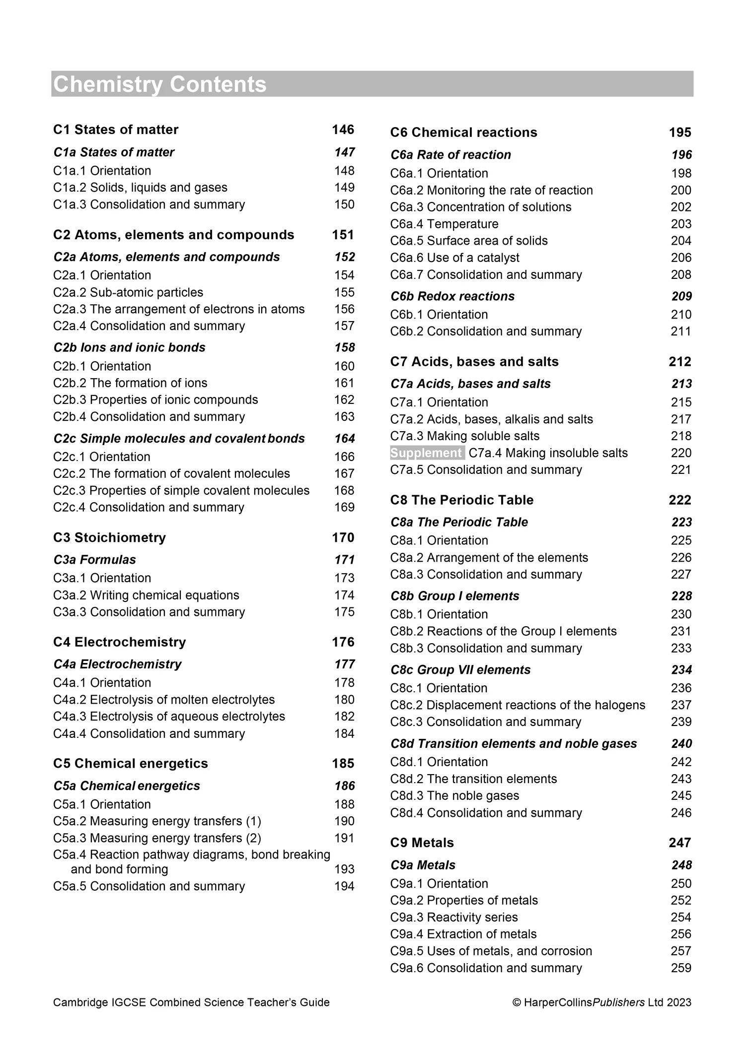 Collins Cambridge IGCSE™ - Cambridge IGCSE™ Combined Science Teacher Guide: (Second edition) - Image 5