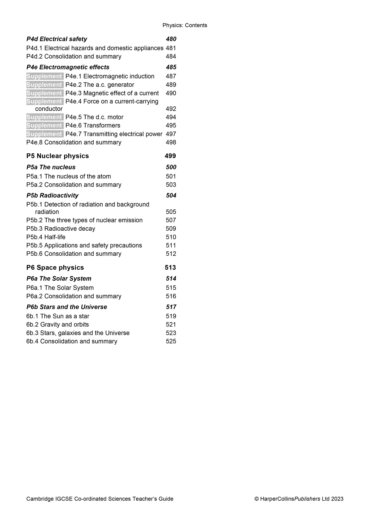 Collins Cambridge IGCSE™ - Cambridge IGCSE™ Co-ordinated Sciences Teacher Guide: (Second edition) - Image 8