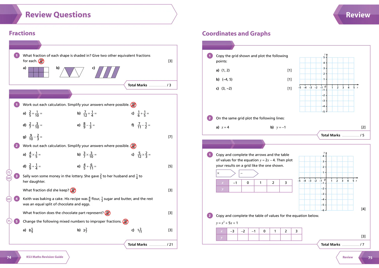 Collins KS3 Revision - KS3 Maths Foundation Level All-in-One Complete Revision and Practice: Ideal for Years 7, 8 and 9 - Image 4