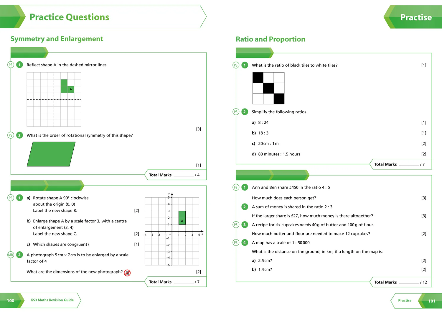 Collins KS3 Revision - KS3 Maths Foundation Level All-in-One Complete Revision and Practice: Ideal for Years 7, 8 and 9 - Image 5