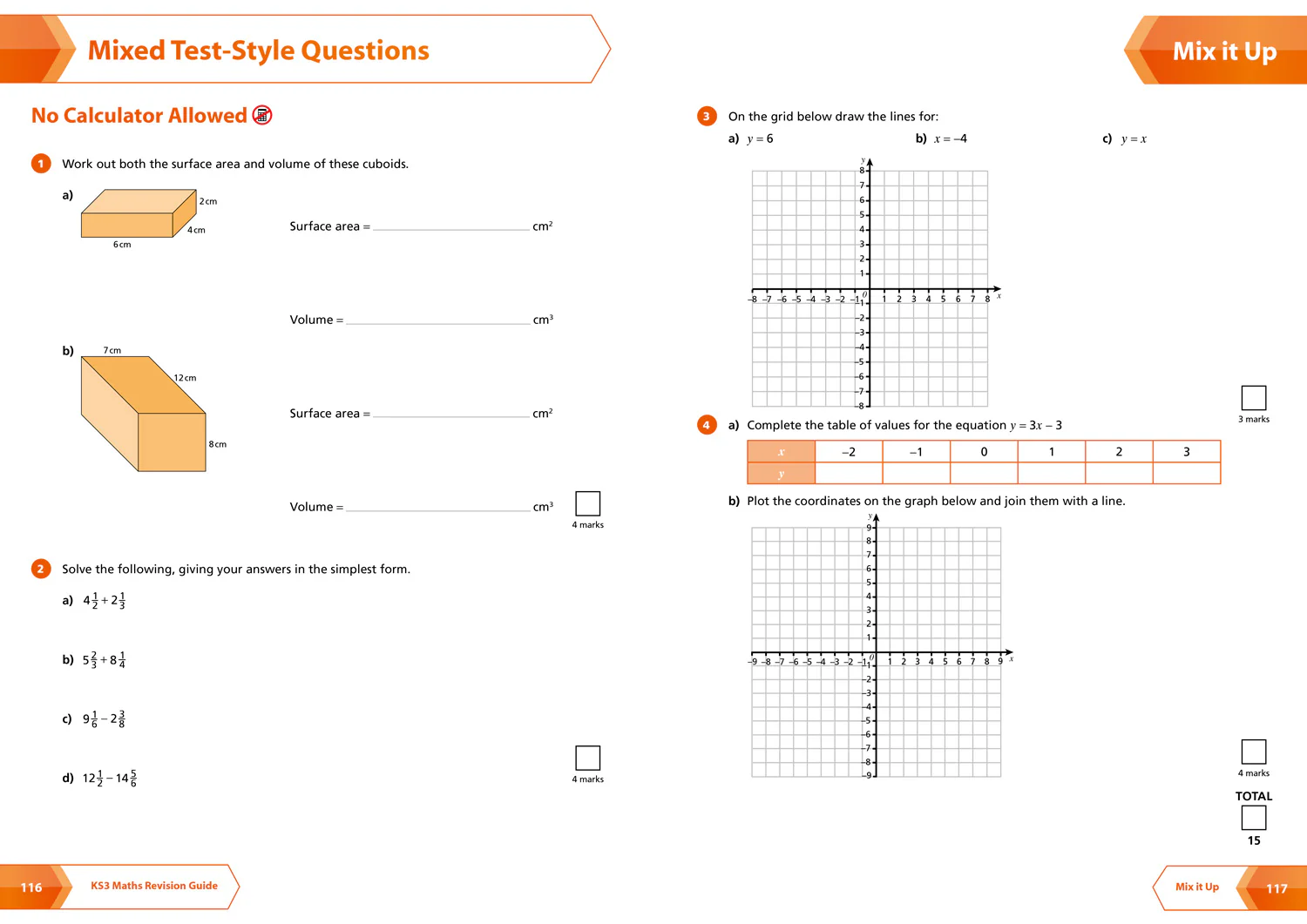 Collins KS3 Revision - KS3 Maths Foundation Level All-in-One Complete Revision and Practice: Ideal for Years 7, 8 and 9 - Image 6