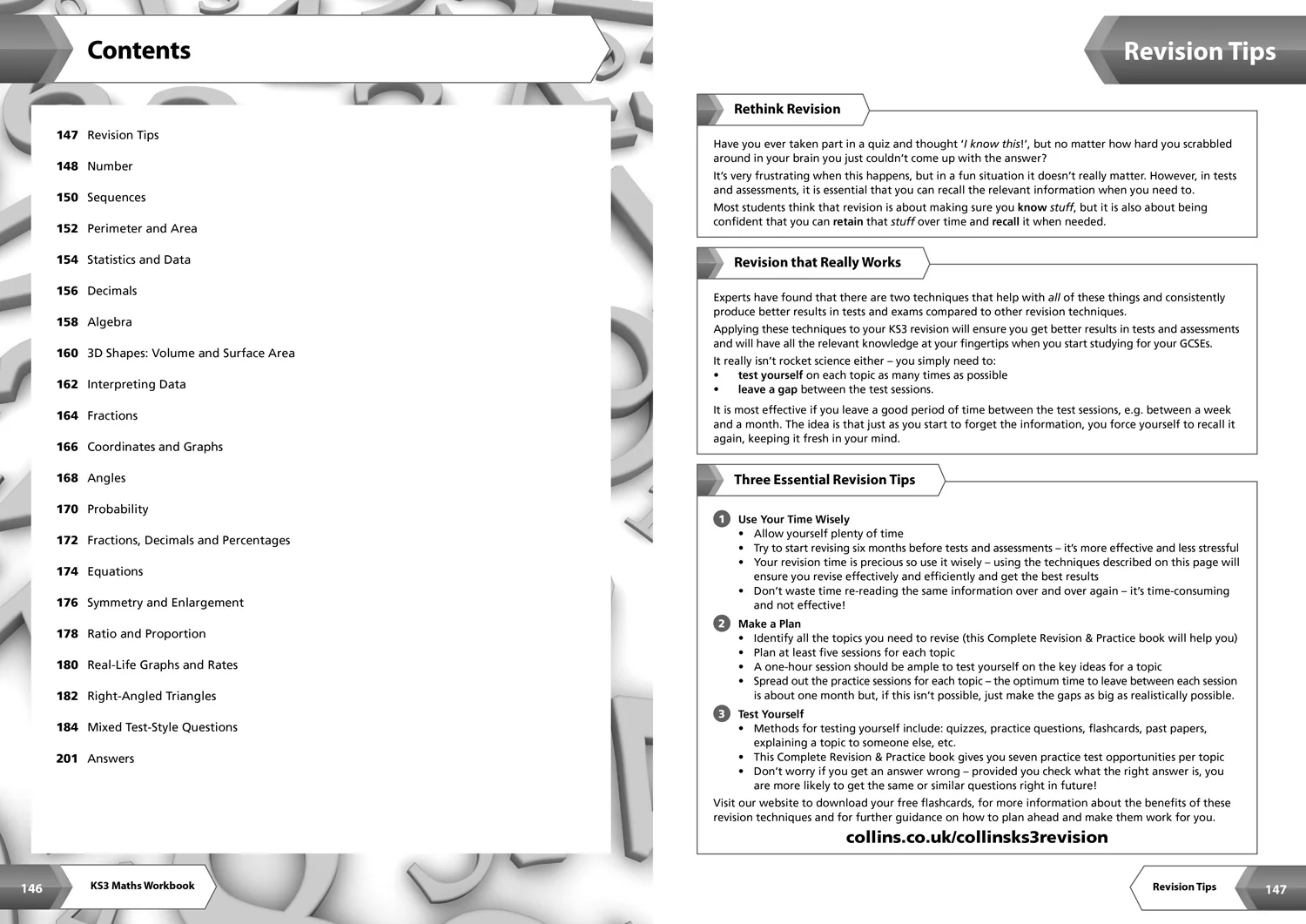 Collins KS3 Revision - KS3 Maths Foundation Level All-in-One Complete Revision and Practice: Ideal for Years 7, 8 and 9 - Image 7
