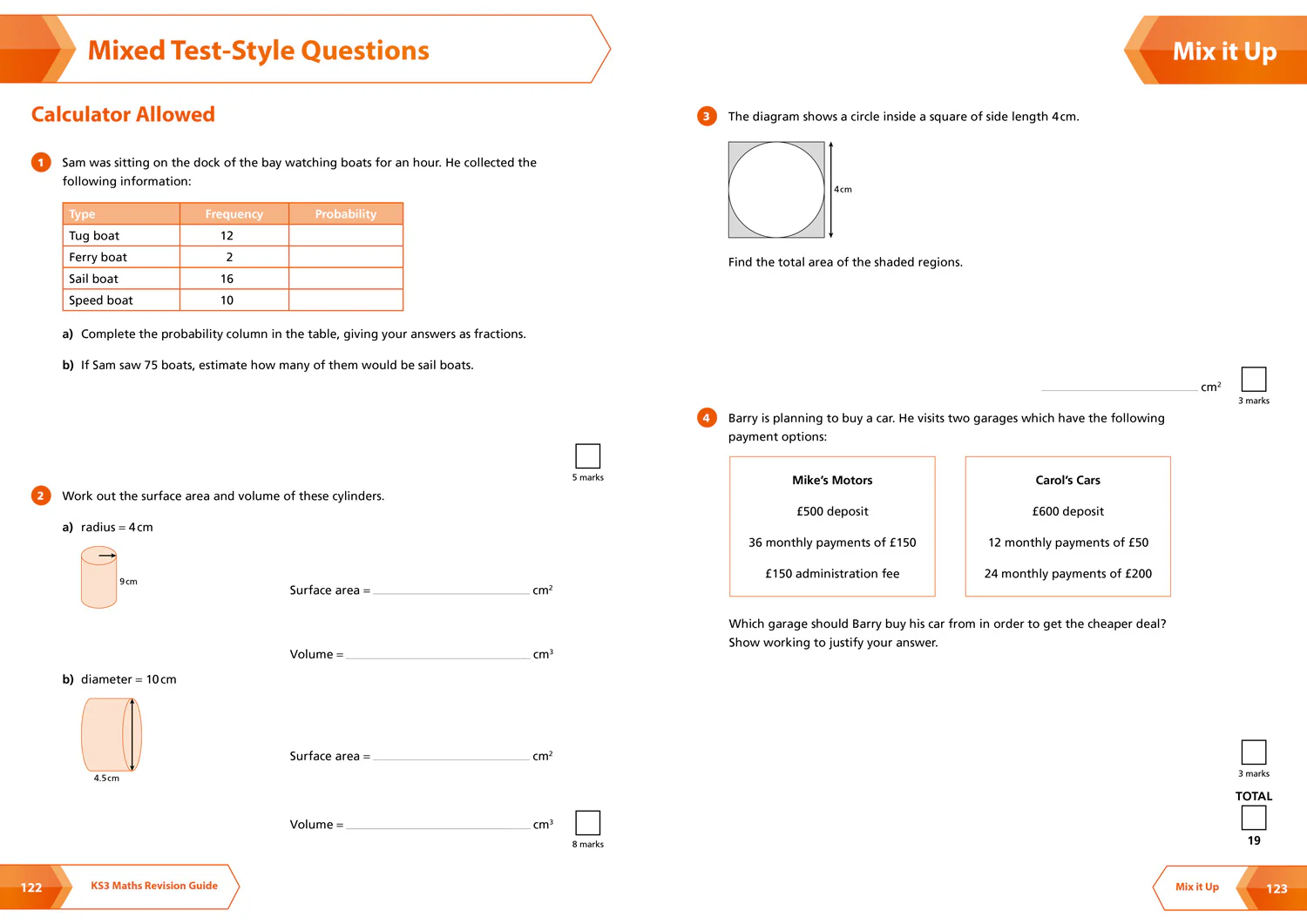 Collins KS3 Revision - KS3 Maths Higher Level All-in-One Complete Revision and Practice: Ideal for Years 7, 8 and 9 - Image 7