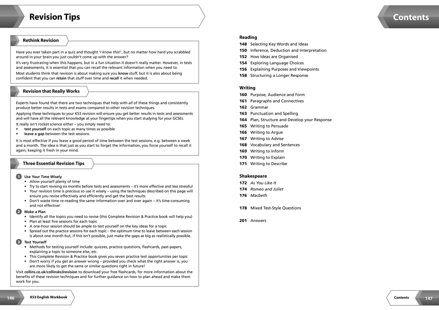 Collins KS3 Revision - KS3 English All-in-One Complete Revision and Practice: Ideal for Years 7, 8 and 9 - Image 7