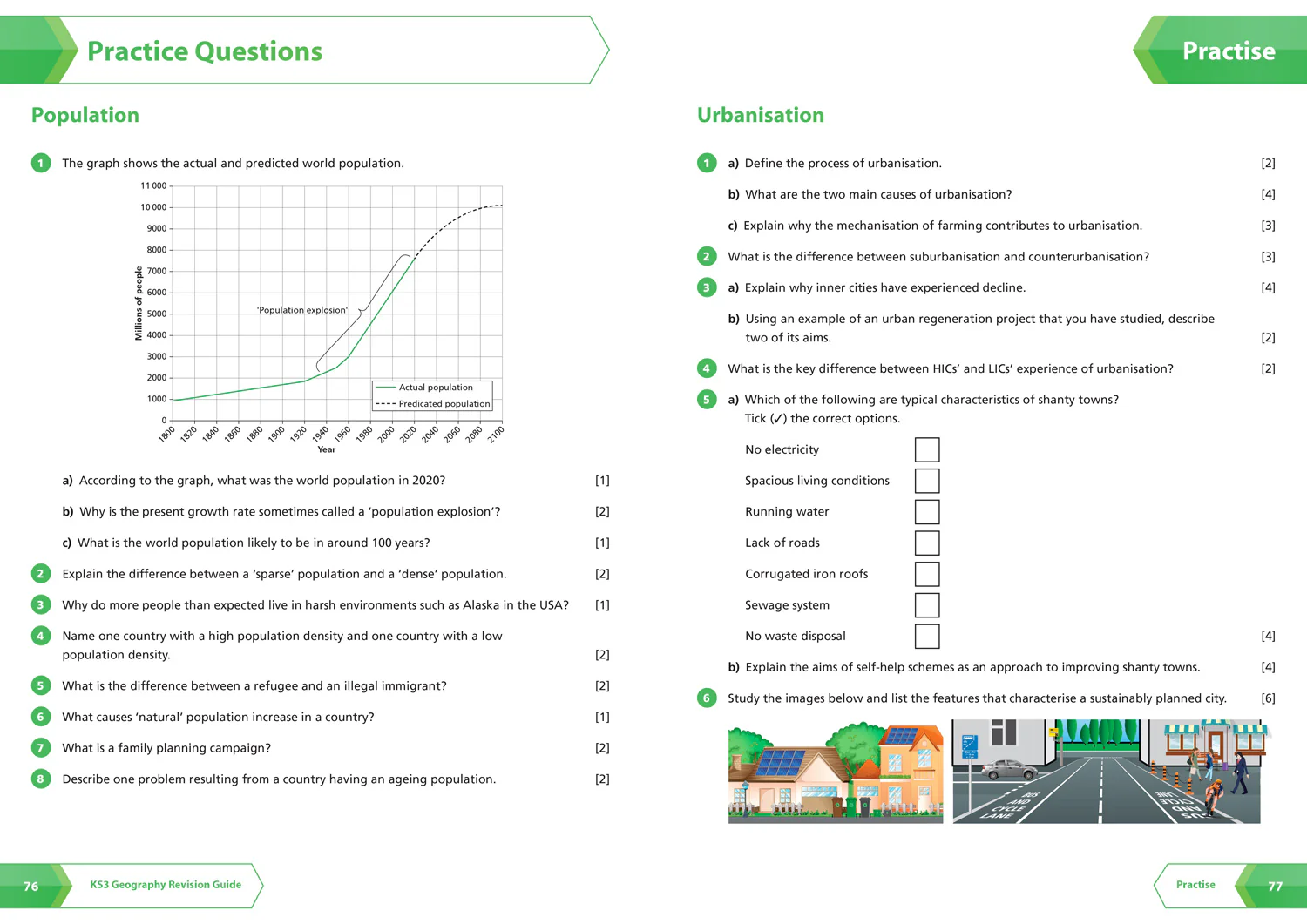 Collins KS3 Revision - KS3 Geography All-in-One Complete Revision and Practice: Ideal for Years 7, 8 and 9 - Image 4