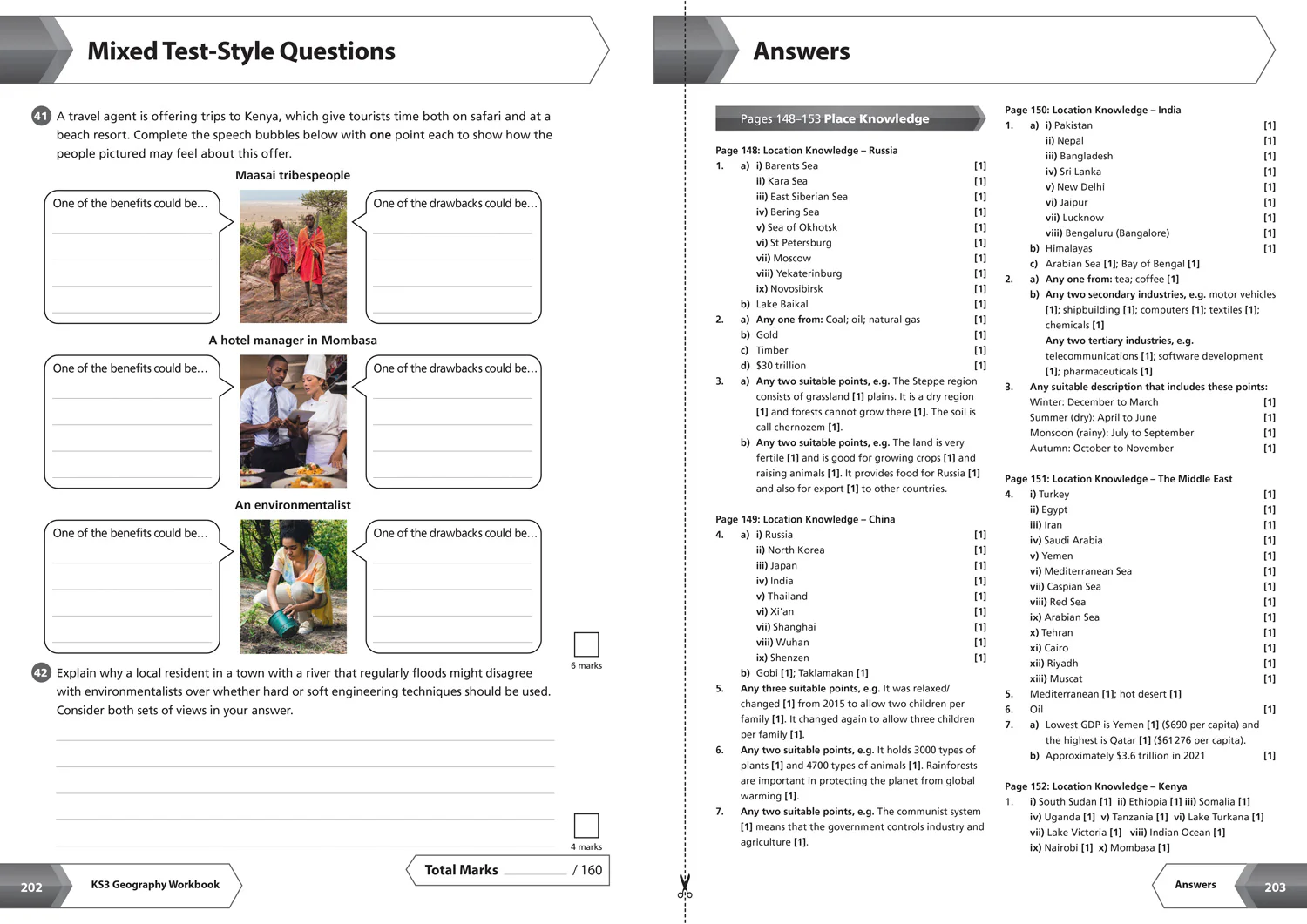Collins KS3 Revision - KS3 Geography All-in-One Complete Revision and Practice: Ideal for Years 7, 8 and 9 - Image 8