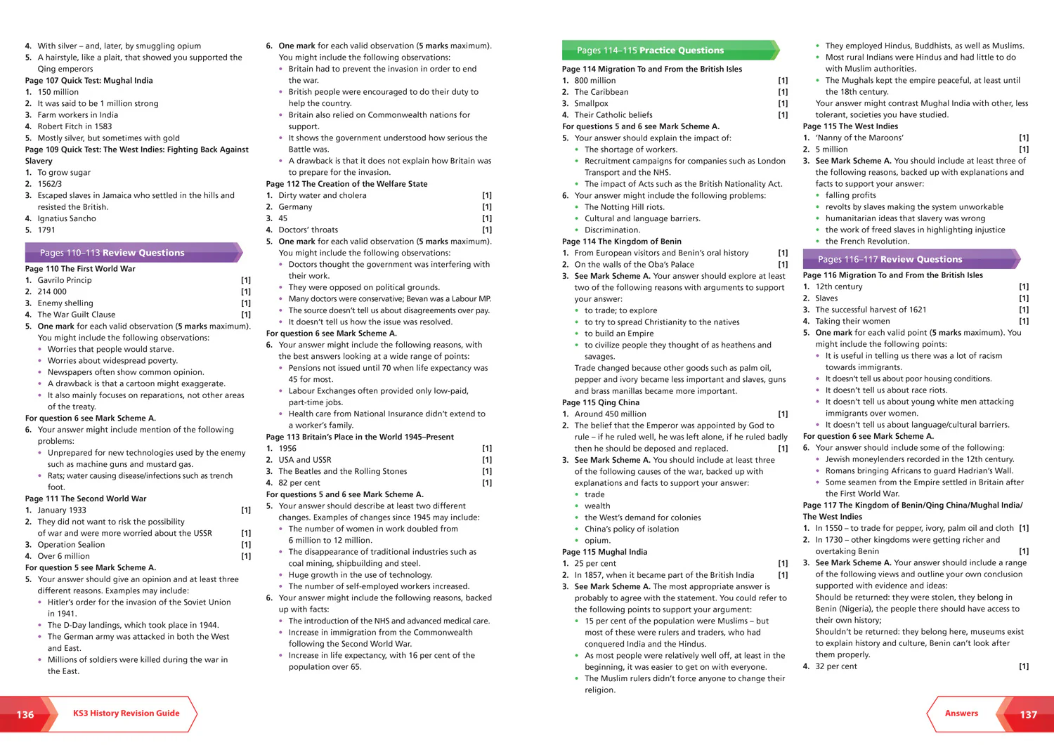 Collins KS3 Revision - KS3 History All-in-One Complete Revision and Practice: Ideal for Years 7, 8 and 9 - Image 7