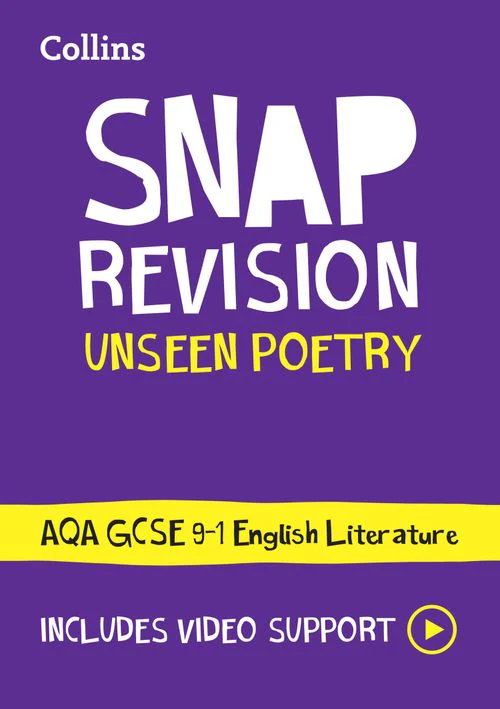 Collins GCSE Grade 9-1 SNAP Revision - AQA Unseen Poetry Anthology Revision Guide: Ideal for the 2026 and 2027 exams