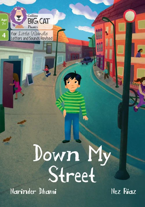 Big Cat Phonics for Little Wandle Letters and Sounds Revised – Age 7+ - Down my Street: Phase 4 Set 2
