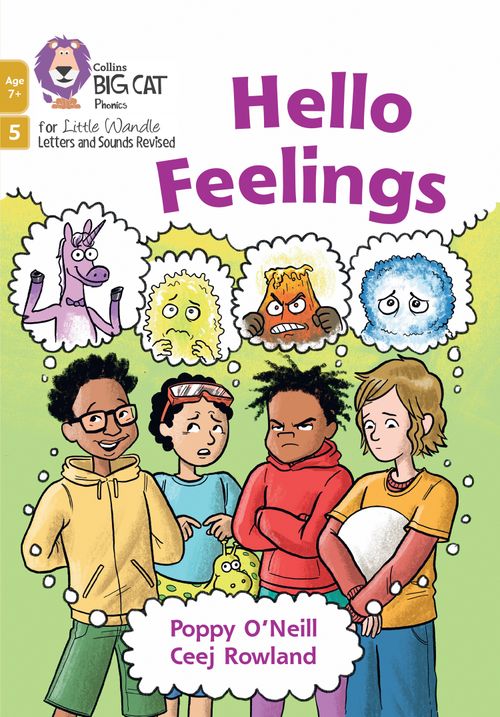 Big Cat Phonics for Little Wandle Letters and Sounds Revised – Age 7+ - Hello Feelings: Phase 5 Set 3