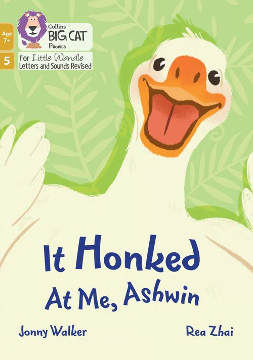 Big Cat Phonics for Little Wandle Letters and Sounds Revised – Age 7+ - It Honked at Me, Ashwin: Phase 5 Set 4