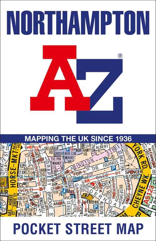 Northampton A-Z Pocket Street Map: Accurate street map for easy navigation