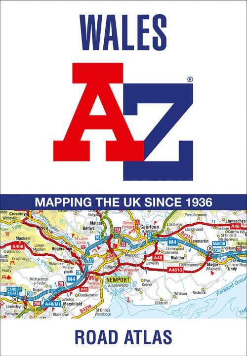 Wales A-Z Road Atlas: (13th edition)