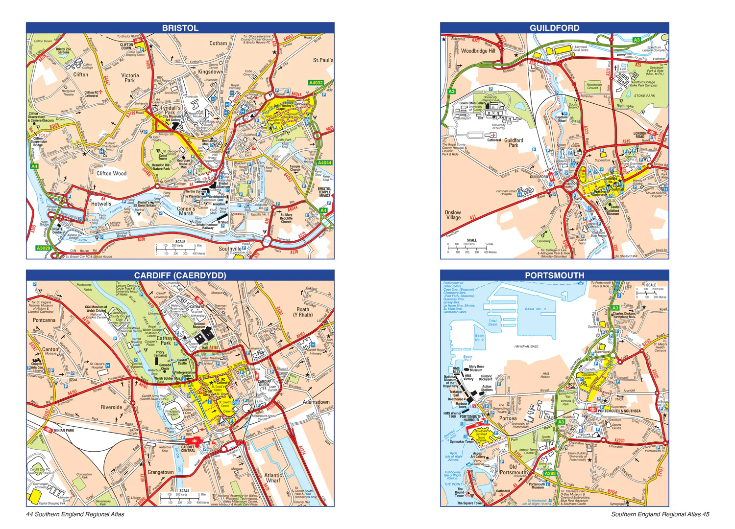 Southern England A-Z Road Atlas: (13th edition) - Image 4