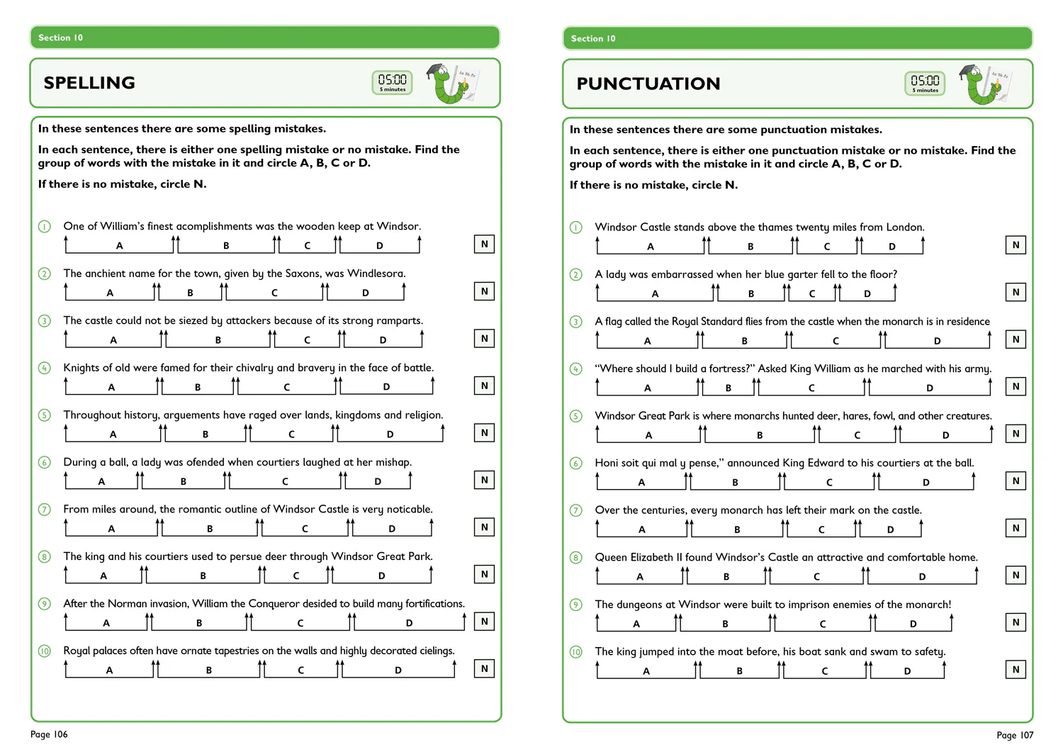 Collins 11+ - 11+ Comprehension and Spelling, Punctuation & Grammar Support and Practice Workbook: For the GL Assessment 2026 tests - Image 6