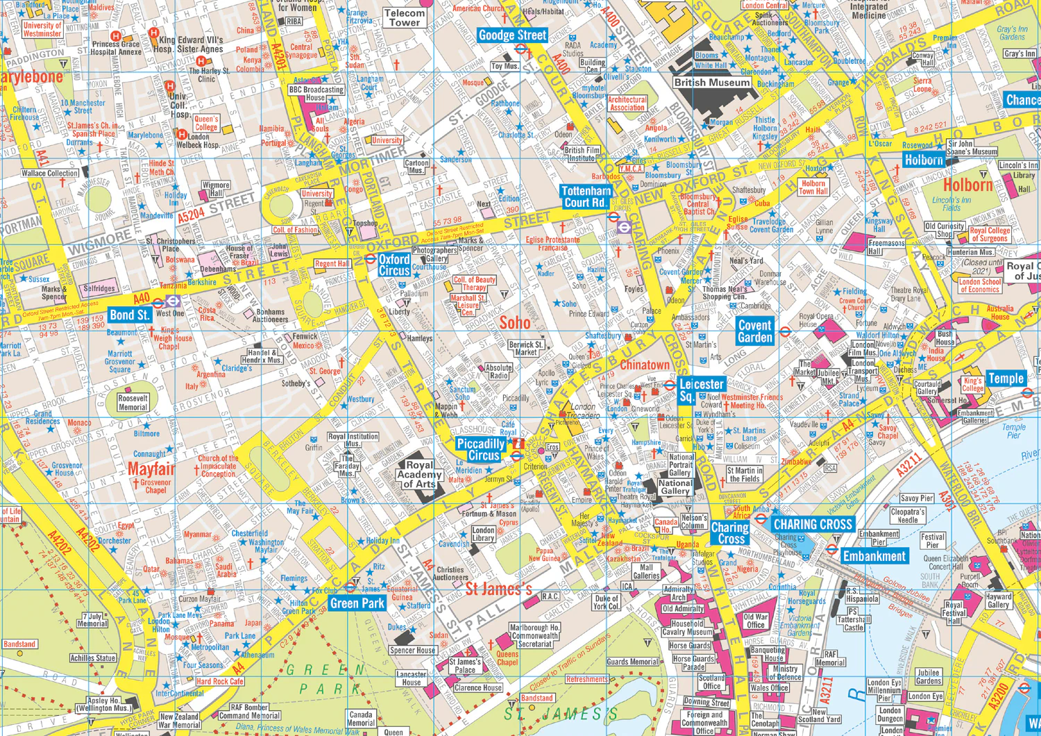 London A-Z Visitors Map: (New edition) - Image 3