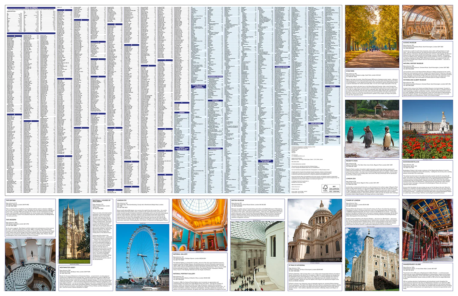 London A-Z Visitors Map: (New edition) - Image 4