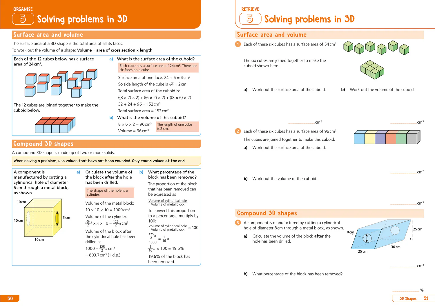 Collins KS3 Revision - KS3 Maths Year 9: Organise and retrieve your knowledge: Ideal for Year 9 - Image 3
