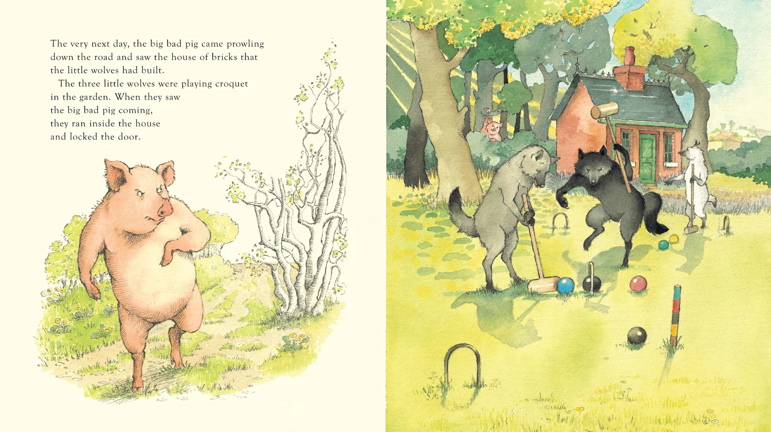 Three Little Wolves And The Big Bad Pig: (Anniversary edition) - Image 2
