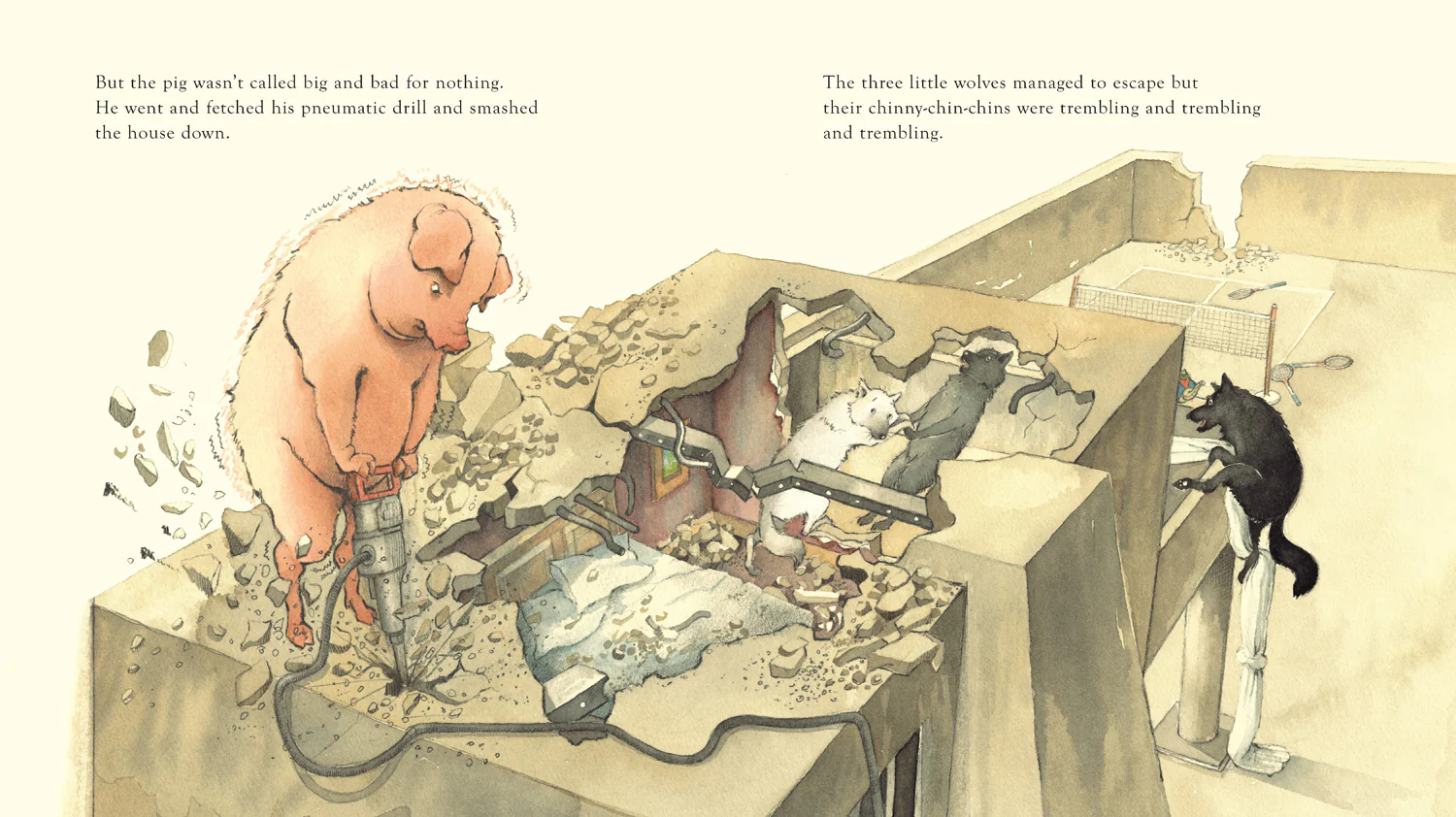 Three Little Wolves And The Big Bad Pig: (Anniversary edition) - Image 4