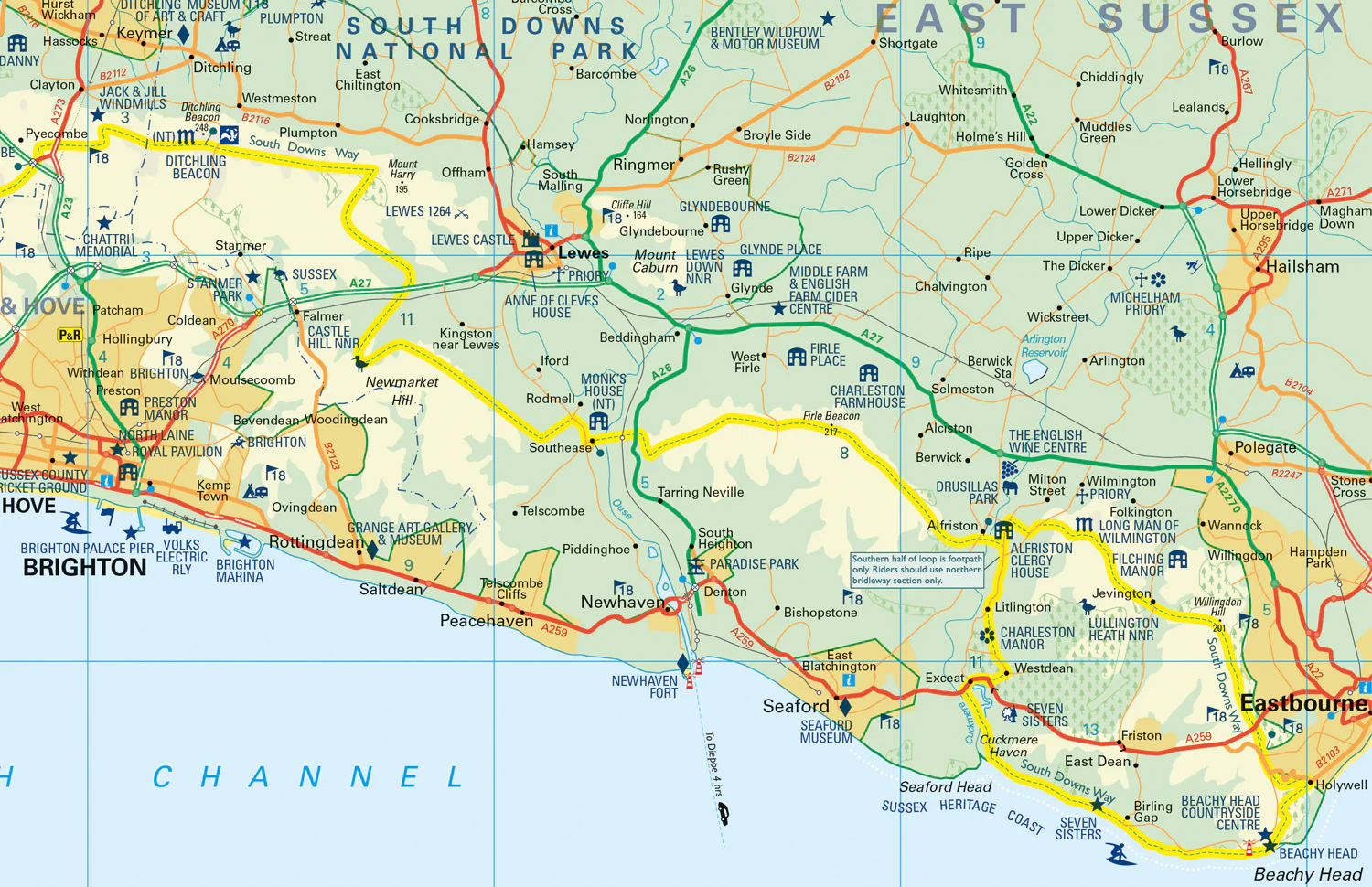 South Downs Way National Trail Map - Image 4