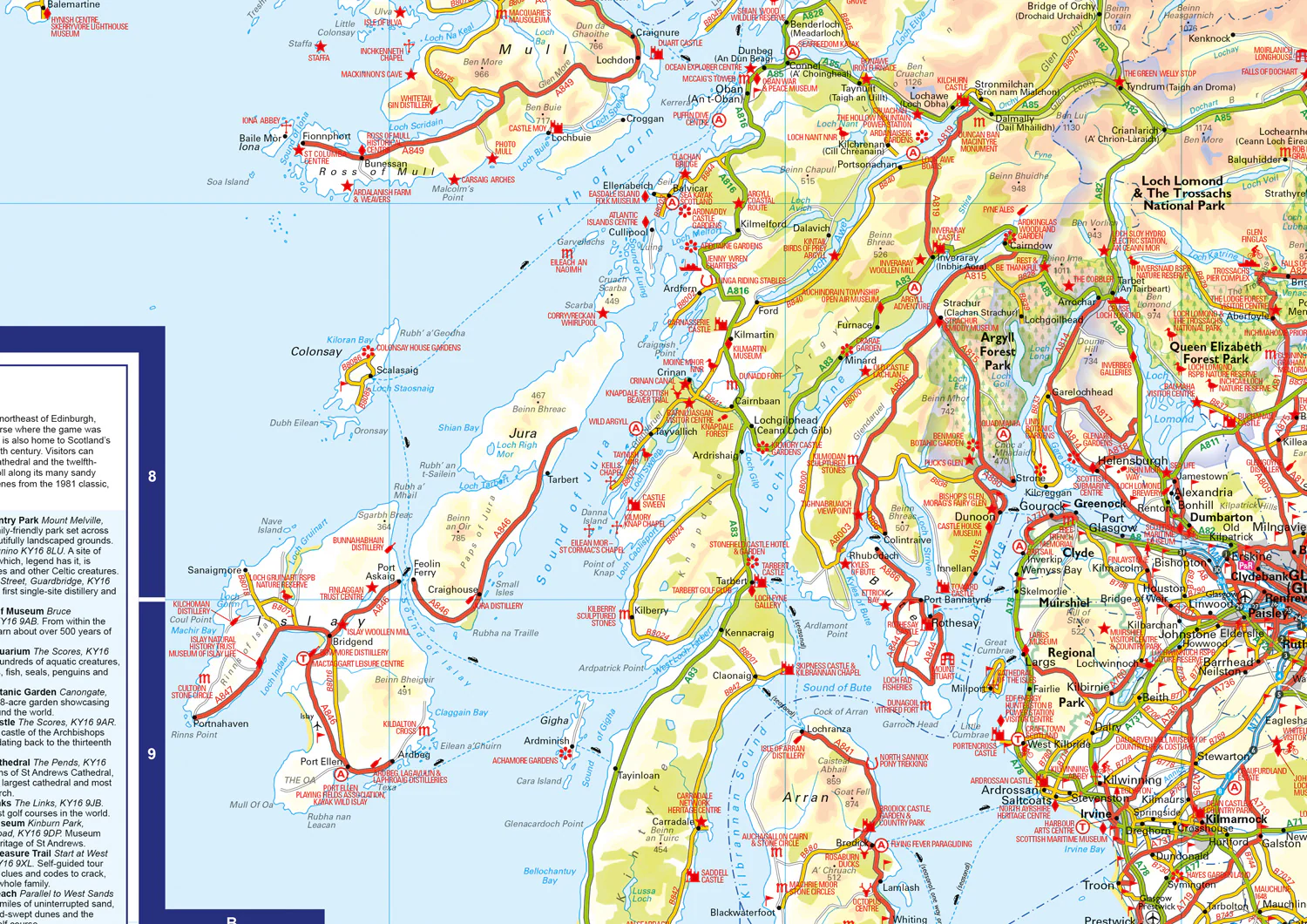 Scotland A-Z Visitors Map - Image 3