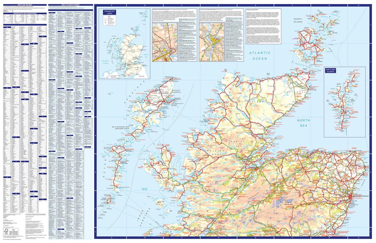 Scotland A-Z Visitors Map - Image 4