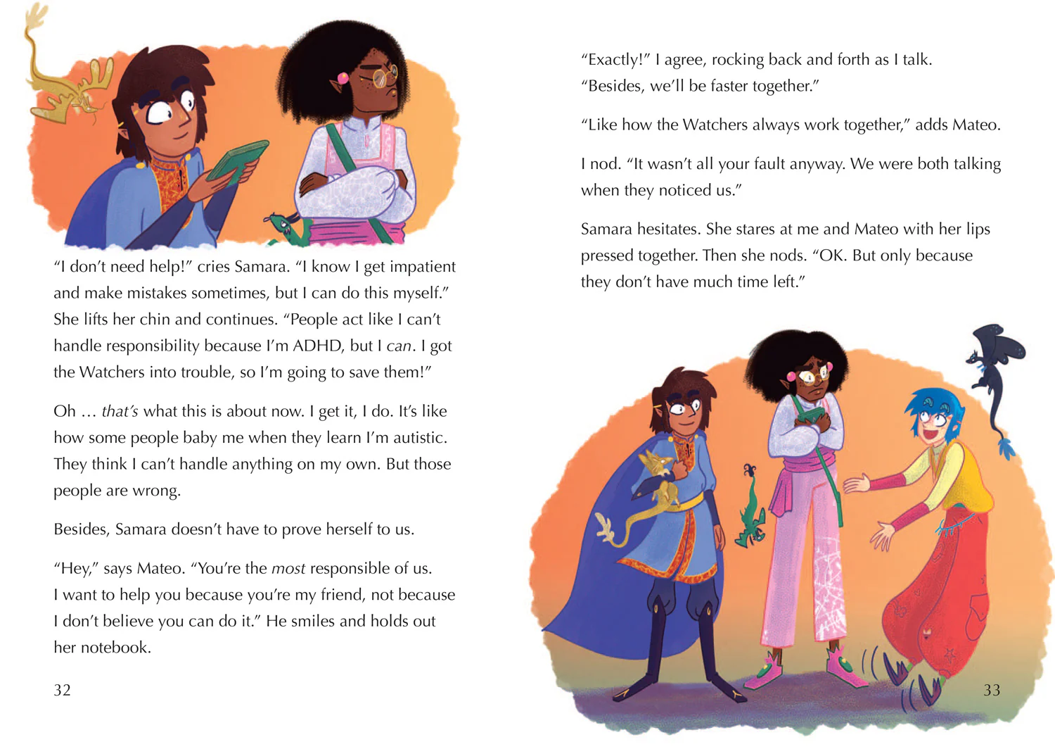 Collins Big Cat - Kingdom of Pages: The Wandering Watchers: Band 15/Emerald - Image 3
