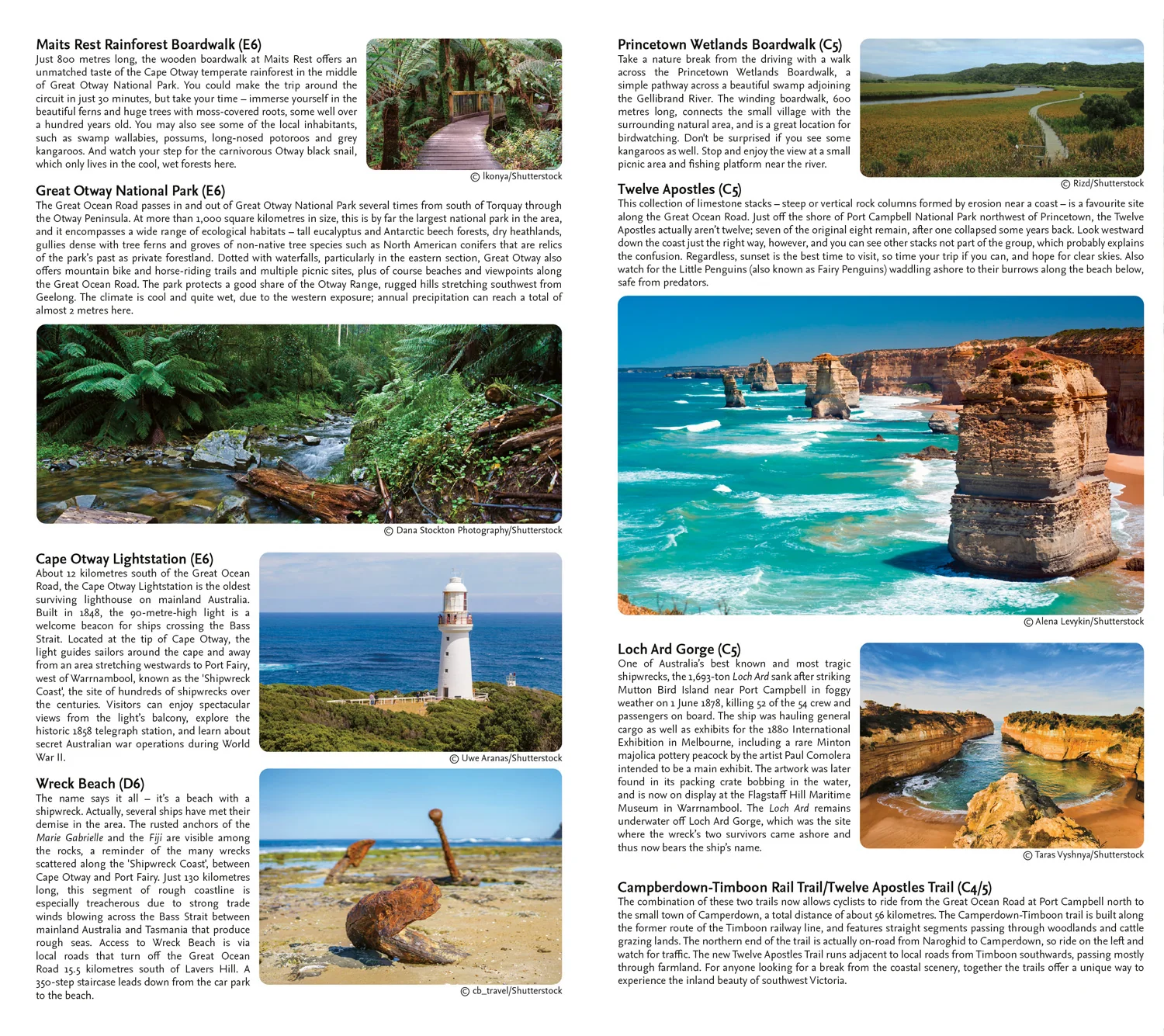 Collins The Great Ocean Road Touring Map: Plan your adventure along Australia’s south-eastern coast - Image 4