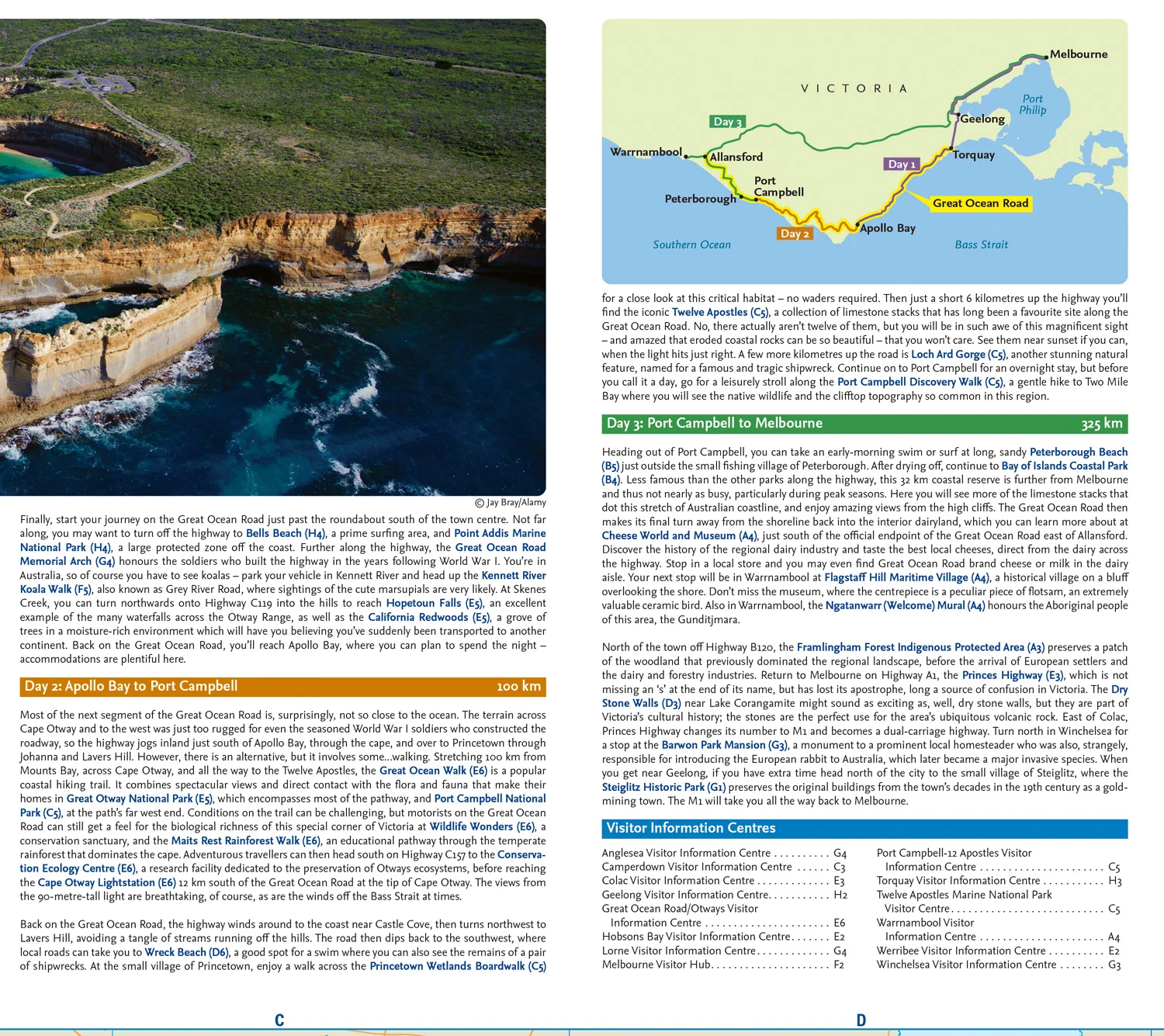 Collins The Great Ocean Road Touring Map: Plan your adventure along Australia’s south-eastern coast - Image 5