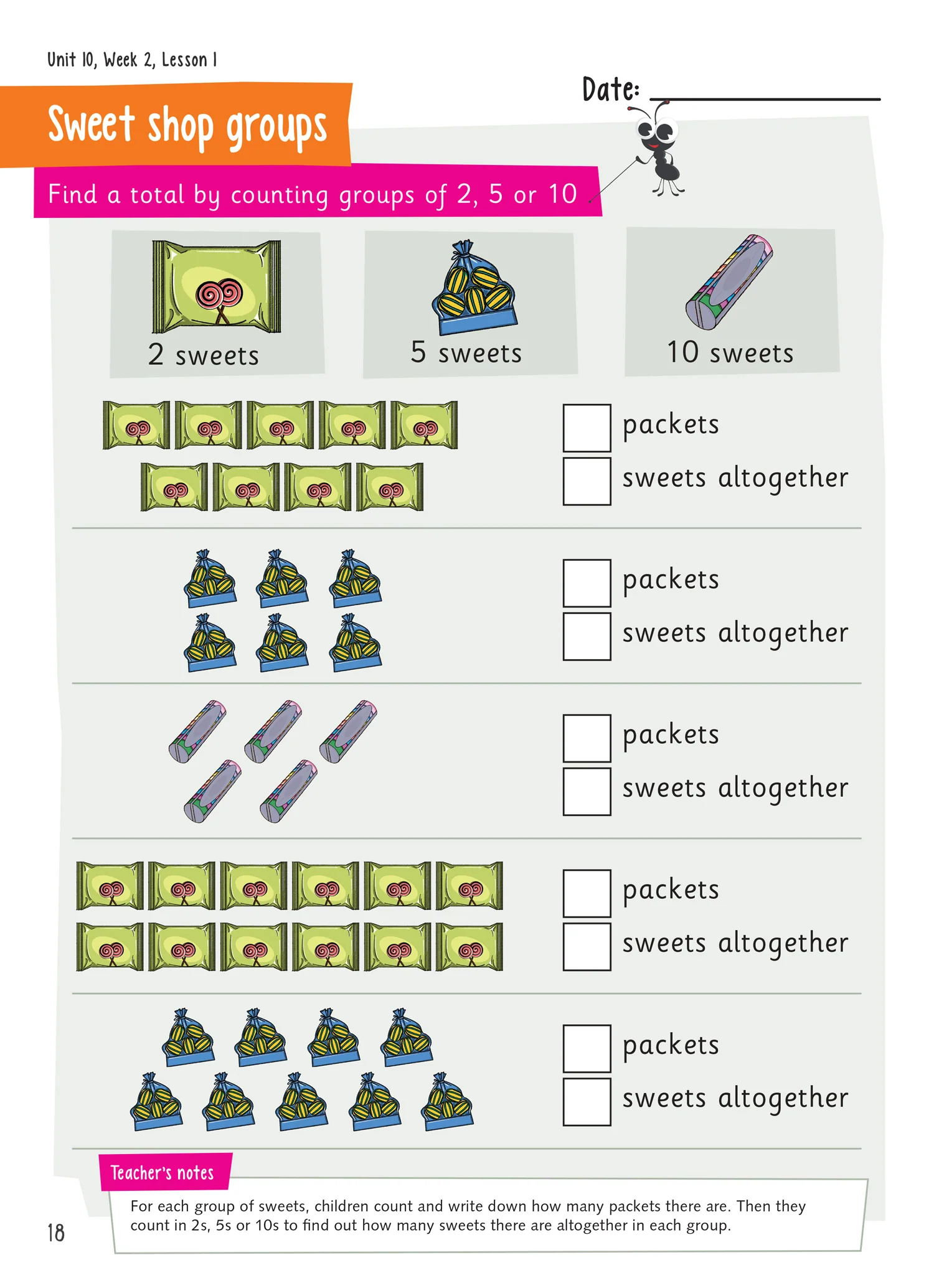 Busy Ant Maths 2nd Edition - Activity Book 1C - Image 4