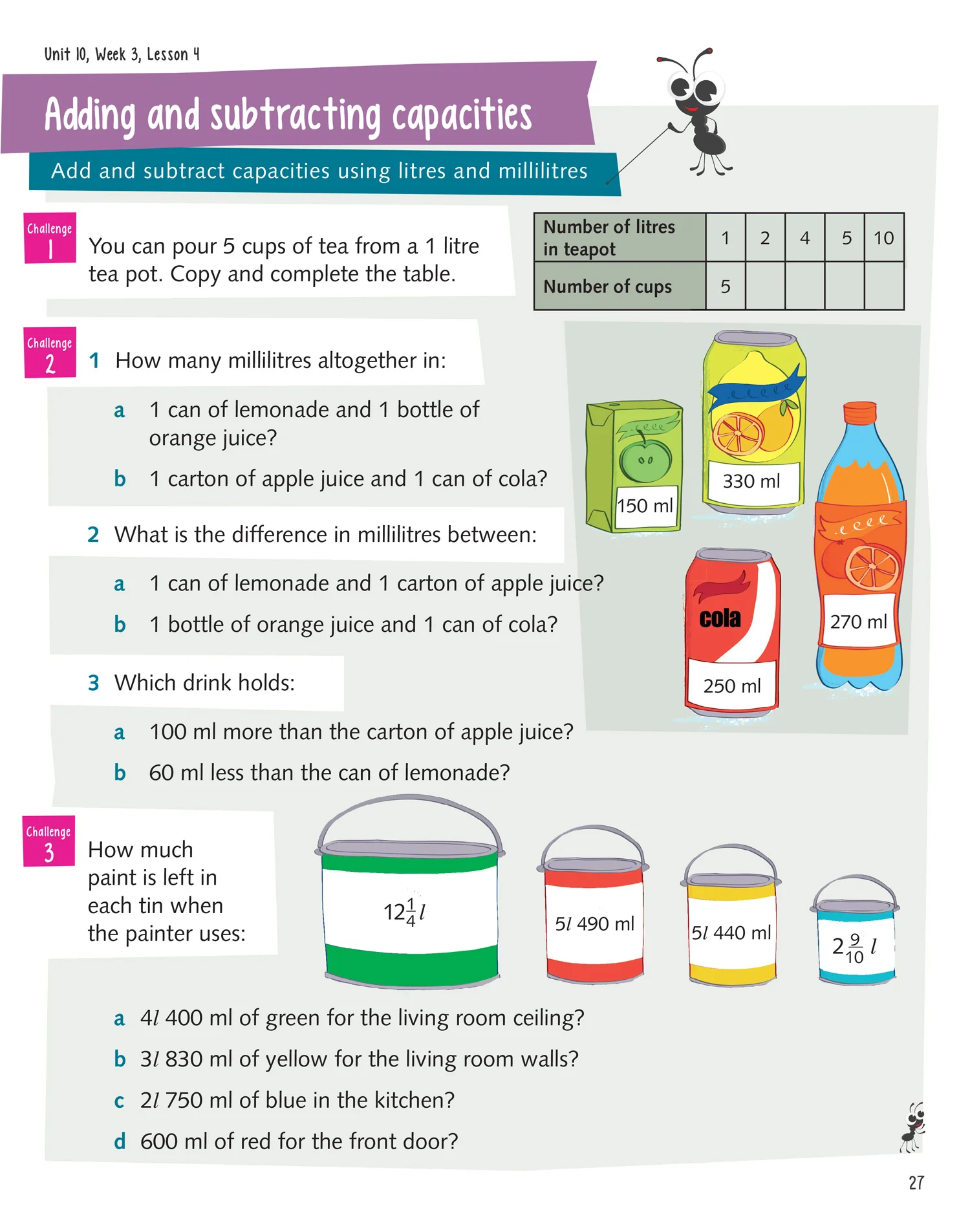 Busy Ant Maths 2nd Edition - Pupil Book 3C - Image 4