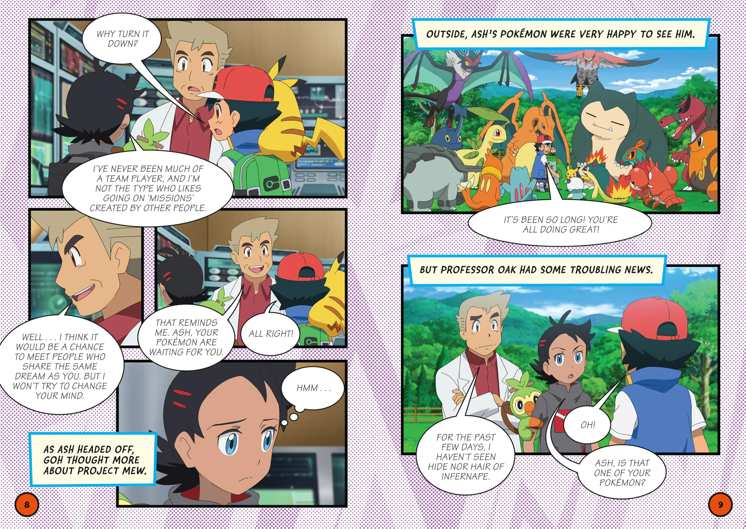 POKÉMON: LEGENDARY NIGHTMARE, A GRAPHIC NOVEL - Image 4