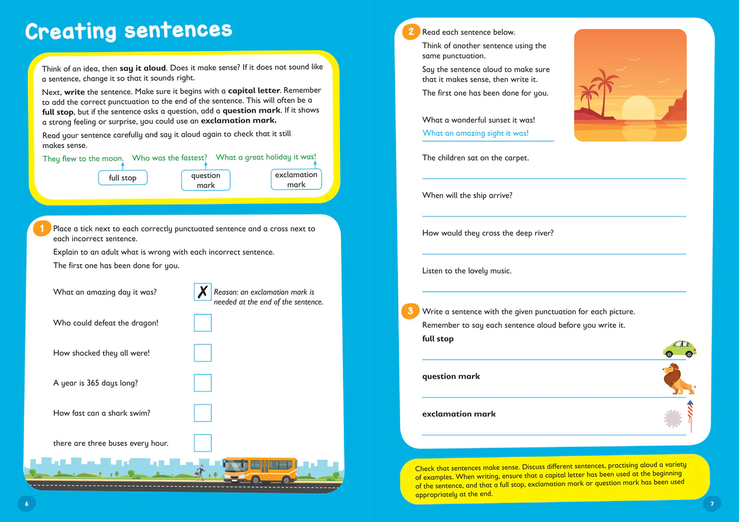 Collins Easy Learning KS1 - Writing Skills Activity Book Ages 5-7: Ideal for home learning - Image 3