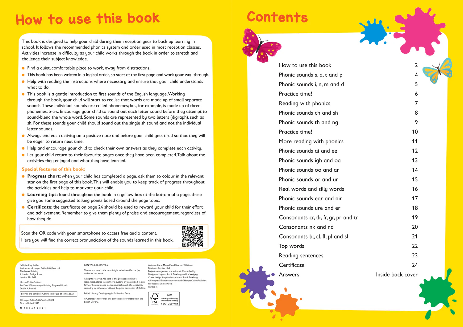 Collins Easy Learning Preschool - Phonics Ages 4-5: Ideal for home learning (Second edition) - Image 2