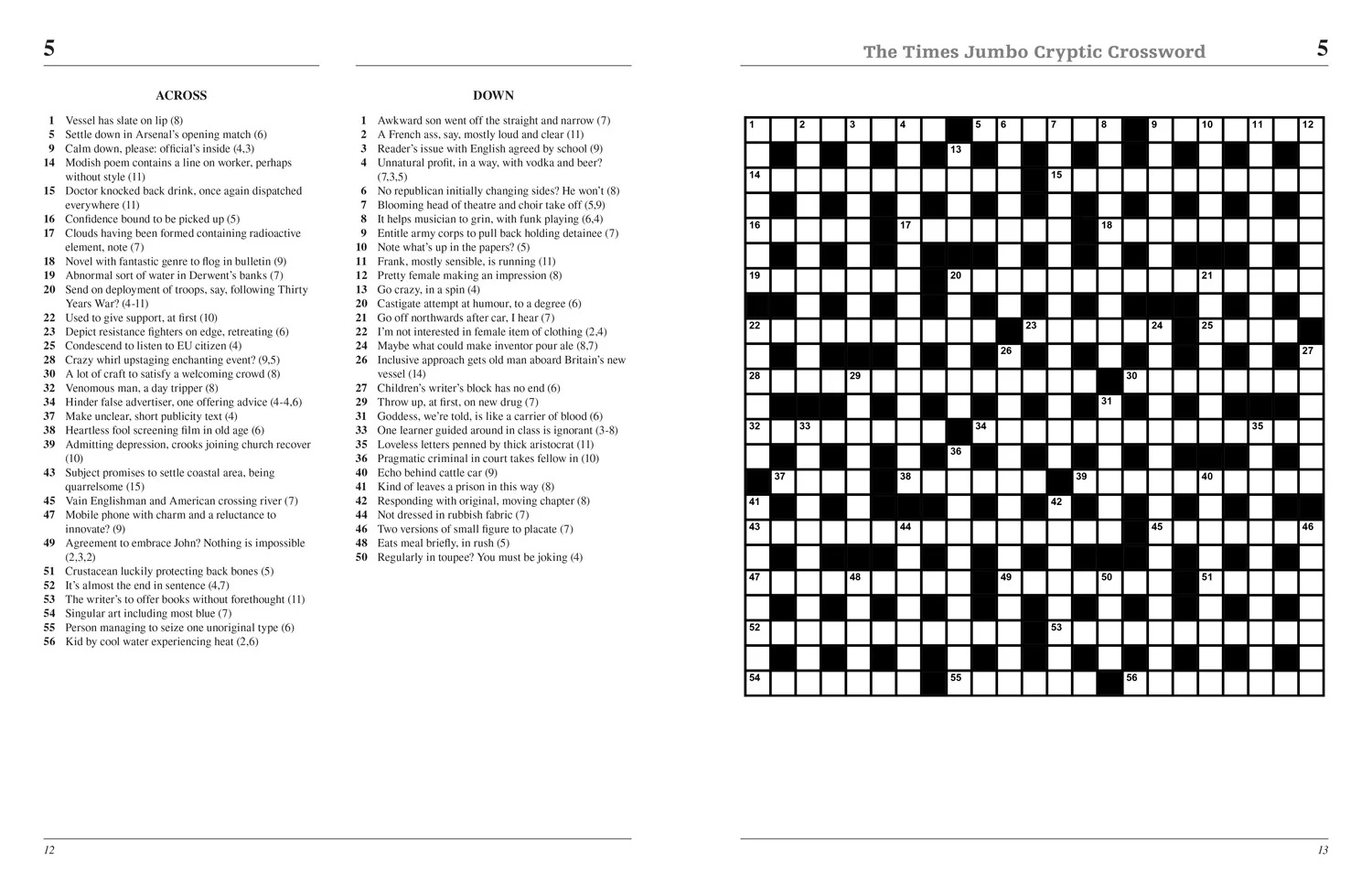 The Times Crosswords - The Times Jumbo Cryptic Crossword Book 22: The world’s most challenging cryptic crossword - Image 2