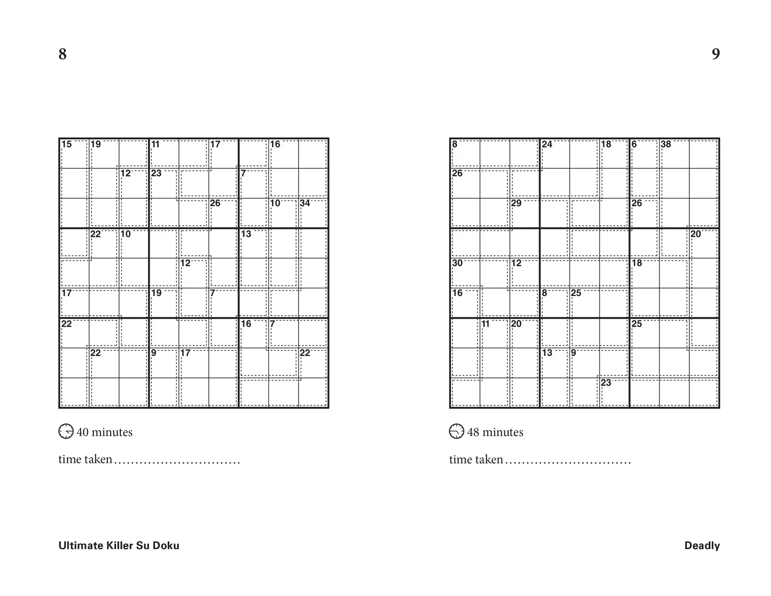 The Times Su Doku - The Times Ultimate Killer Su Doku Book 16: 200 of the deadliest Su Doku puzzles - Image 2