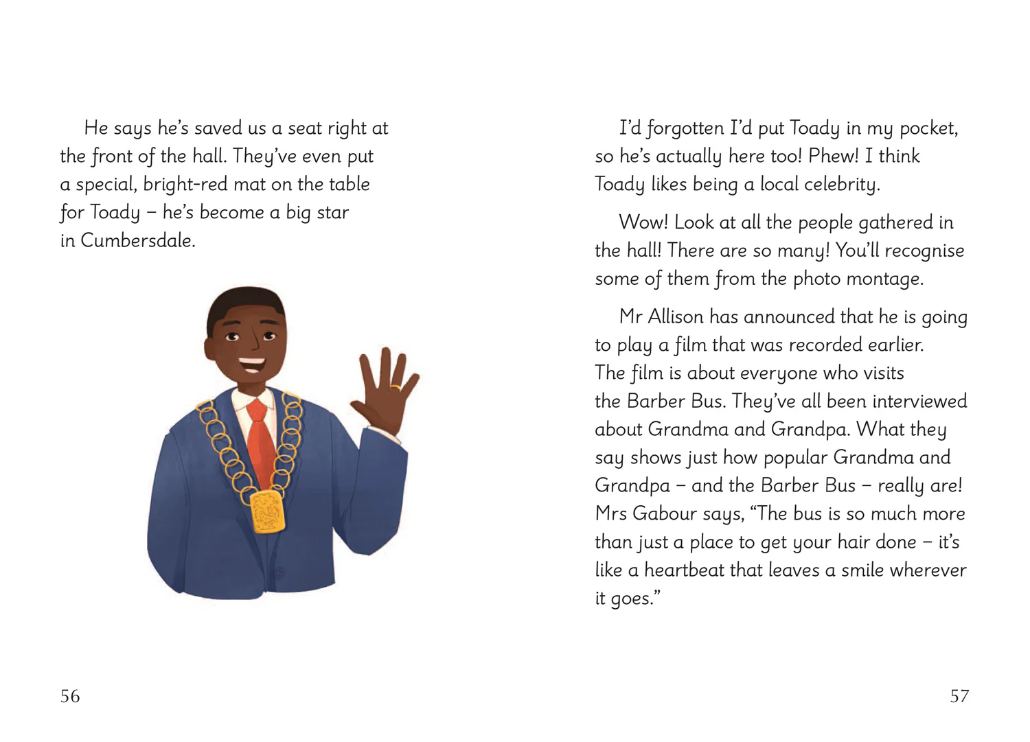 Big Cat for Little Wandle Fluency - The Brilliant Barber Bus: Fluency 4 - Image 4