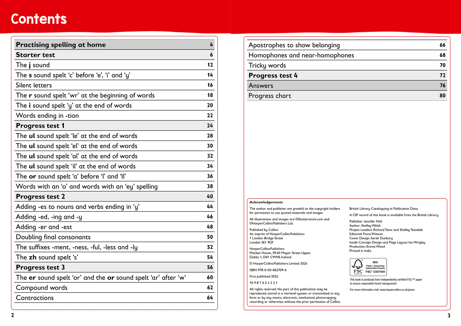 Collins KS1 Practice - Year 2 Spelling Targeted Practice Workbook: Ideal for use at home - Image 2