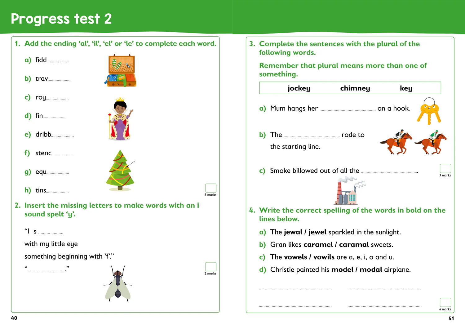 Collins KS1 Practice - Year 2 Spelling Targeted Practice Workbook: Ideal for use at home - Image 4
