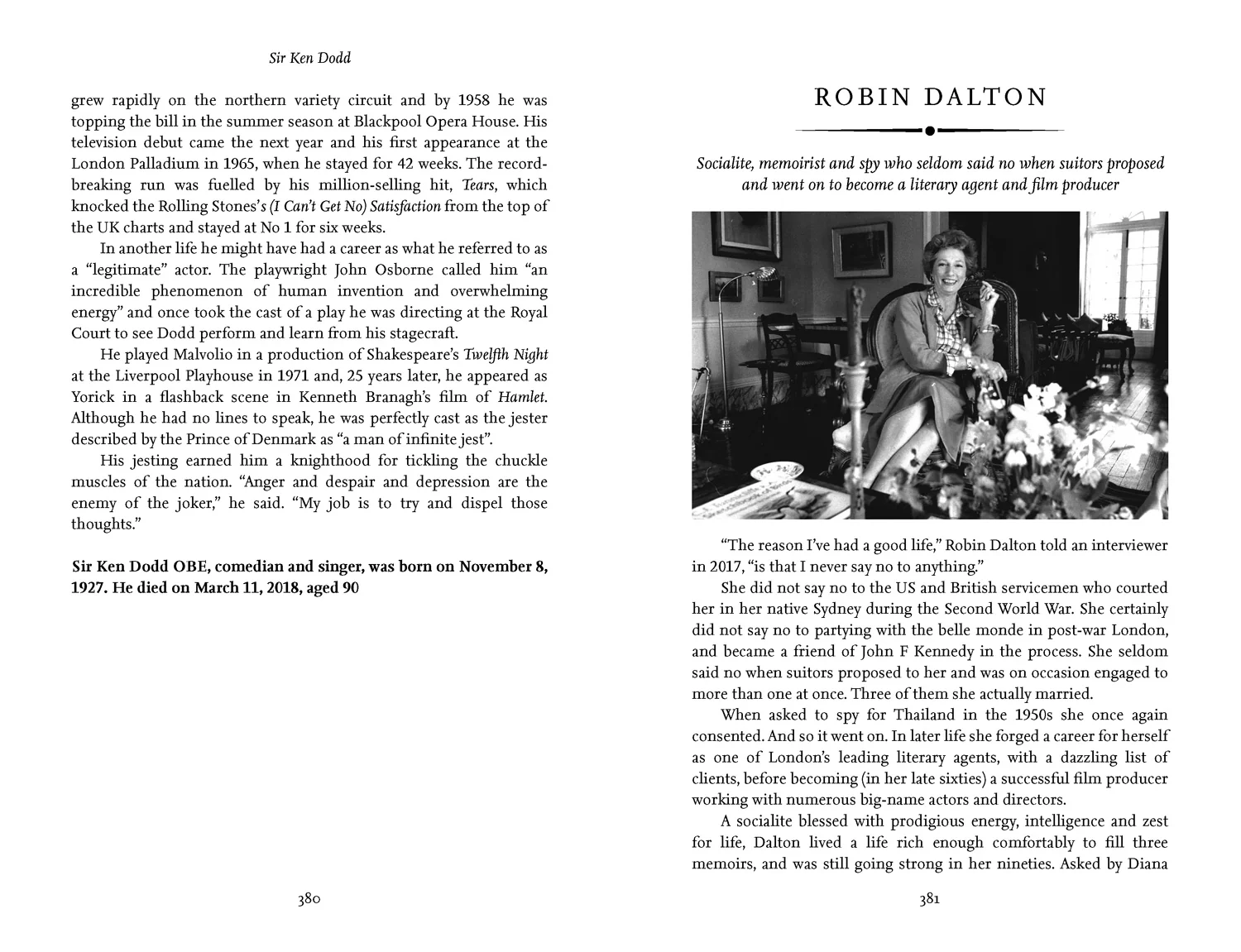The Times Lives Less Ordinary: Obituaries of the eccentric, unique and undefinable - Image 3